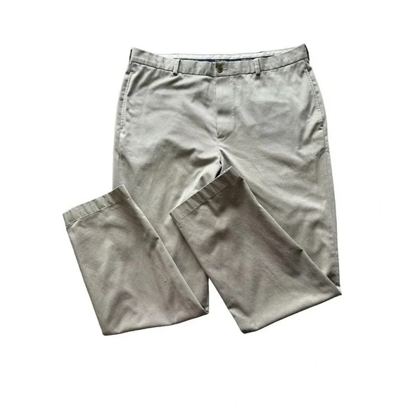 Brooks Brothers Men's Size W40/L34 Khaki Clark Lightweight Advantage Chino Pants - Picture 4 of 12